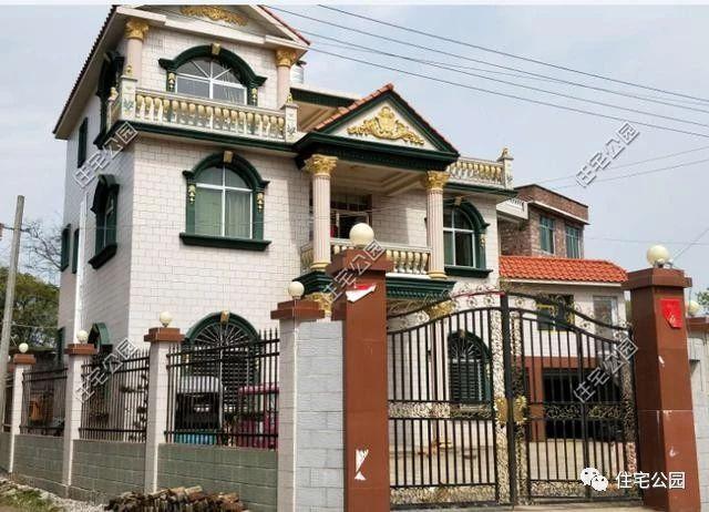 湖南農村蓋別墅過程實拍，附方案圖和建好實景照片