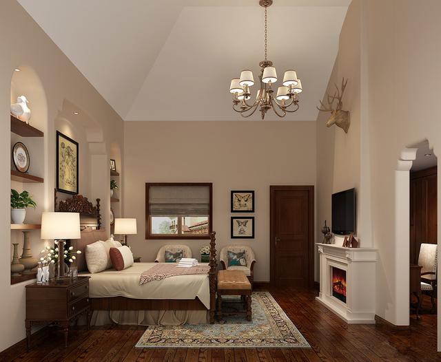 聯(lián)排別墅美式裝修風格案例實拍，看完都豎大拇指