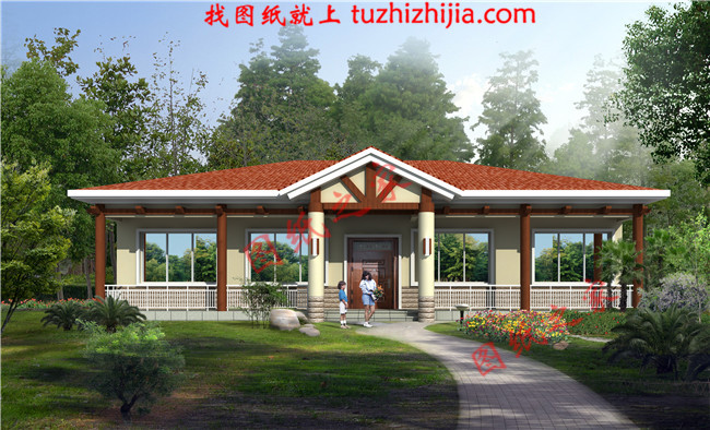 一層平房新農(nóng)村自建別墅，造價(jià)20萬以內(nèi)，占地面積200平米左右，獨(dú)家設(shè)計(jì)