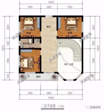 幾款10米開間的農(nóng)村小別墅戶型，你喜歡哪個？
