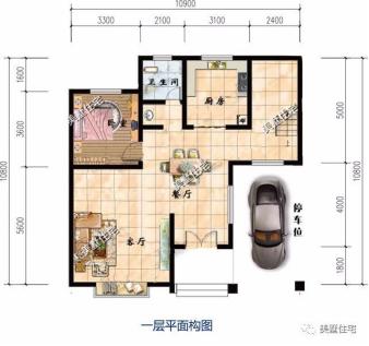 幾款10米開間的農(nóng)村小別墅戶型，你喜歡哪個？