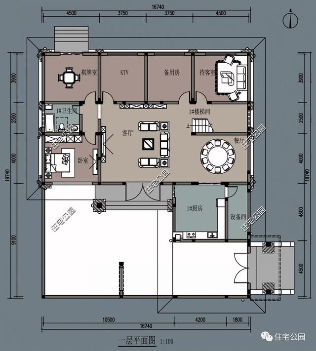 幾款帶院子的農(nóng)村自建別墅設(shè)計(jì)方案，有院子才叫別墅