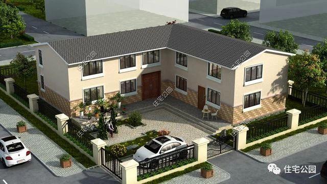 幾款帶院子的農(nóng)村自建別墅設(shè)計(jì)方案，有院子才叫別墅