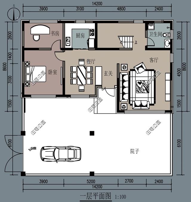 幾款帶院子的農(nóng)村自建別墅設(shè)計(jì)方案，有院子才叫別墅