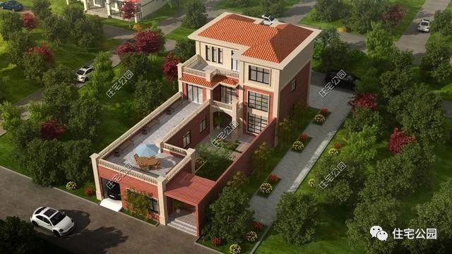 幾款帶院子的農(nóng)村自建別墅設(shè)計(jì)方案，有院子才叫別墅