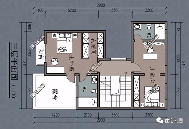 10套帶堂房的自建房戶型圖，喜歡堂房的快來(lái)看看