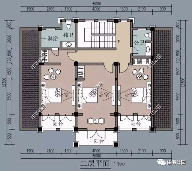 10套帶堂房的自建房戶型圖，喜歡堂房的快來(lái)看看