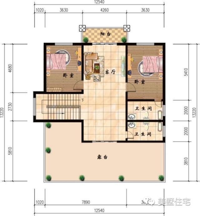 適合小宅基地的農(nóng)村房屋設(shè)計圖，小戶型建出大效果