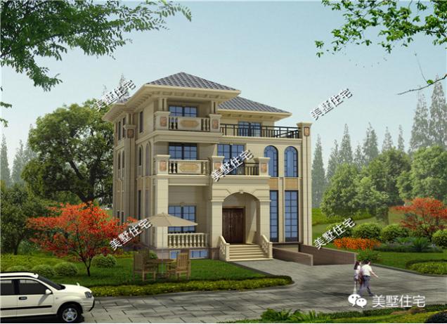 適合小宅基地的農(nóng)村房屋設(shè)計圖，小戶型建出大效果