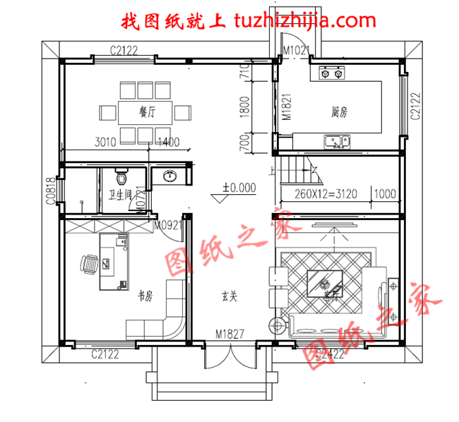 好看又簡(jiǎn)單的二層樓房，經(jīng)濟(jì)實(shí)用型的農(nóng)村小別墅，占地135平米