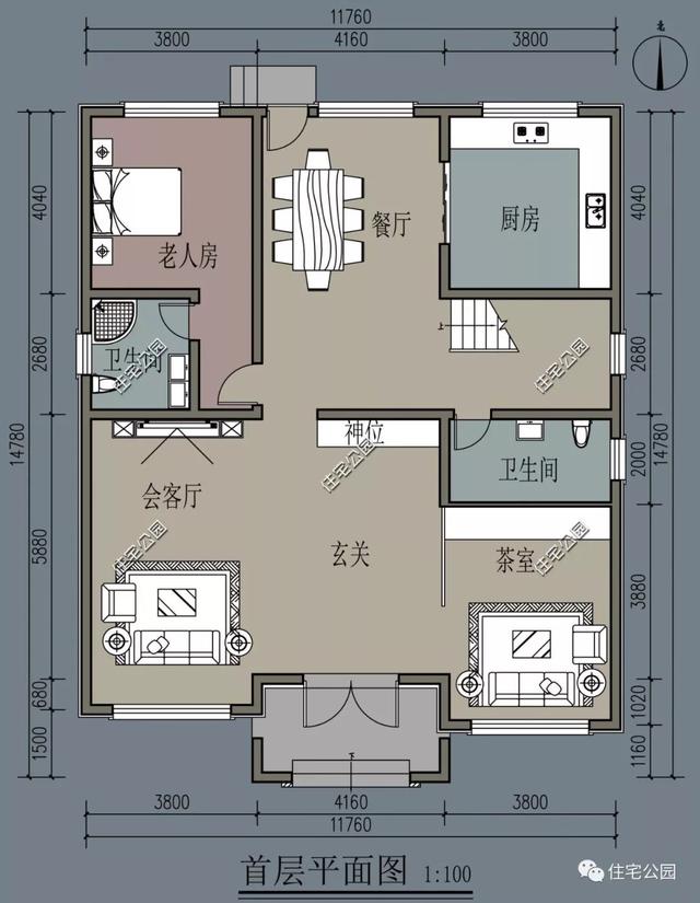 10套帶老人房的農(nóng)村別墅設(shè)計(jì)方案，老人住起來很方便