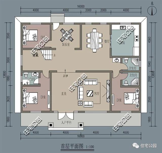 2024年全新設(shè)計的農(nóng)村別墅圖，建房的有福了