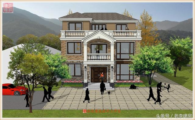 15x10三層房屋設(shè)計(jì)圖，外觀大氣，戶型實(shí)用