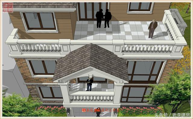 15x10三層房屋設(shè)計(jì)圖，外觀大氣，戶型實(shí)用