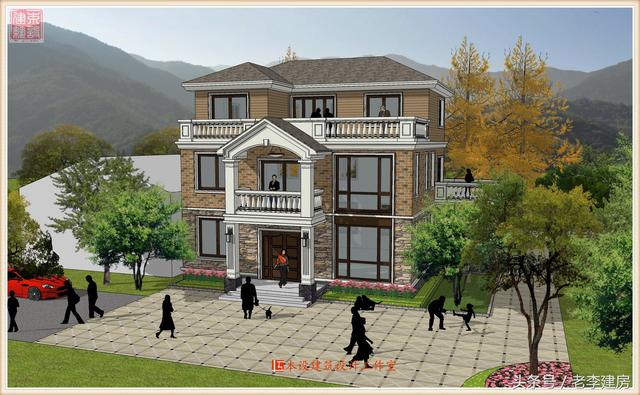 15x10三層房屋設(shè)計(jì)圖，外觀大氣，戶型實(shí)用