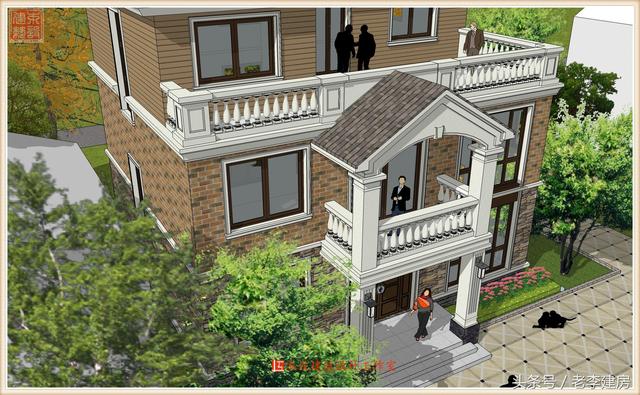 15x10三層房屋設(shè)計(jì)圖，外觀大氣，戶型實(shí)用