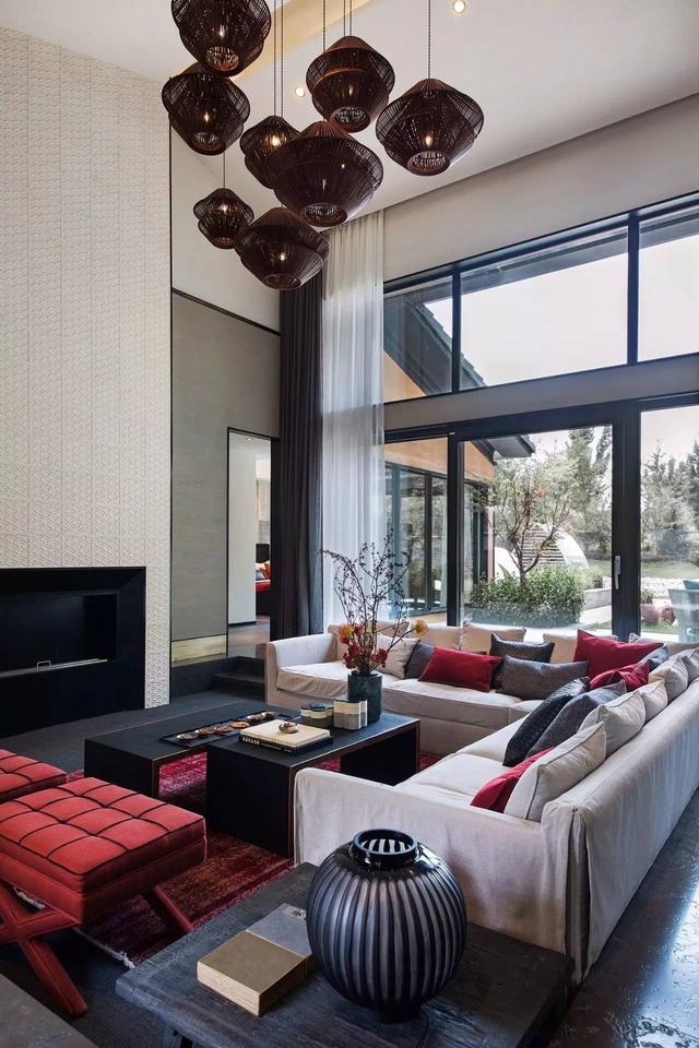 170㎡新中式風(fēng)格別墅裝修案例實景圖，看完小編想重新裝修了