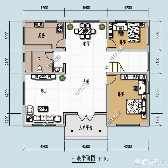 12*11米農(nóng)村三層別墅如何設(shè)計(jì)戶型好？