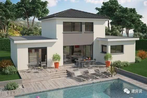 坡屋頂現(xiàn)代風(fēng)別墅圖片大全，漂亮極了