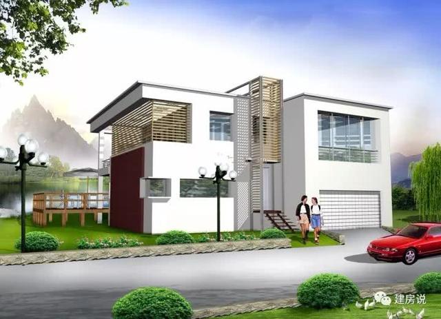 坡屋頂現(xiàn)代風(fēng)別墅圖片大全，漂亮極了