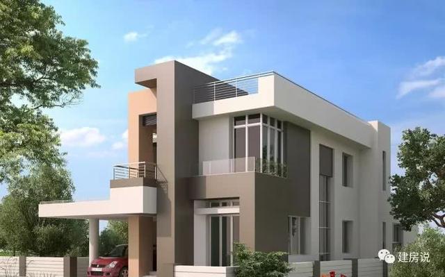 坡屋頂現(xiàn)代風(fēng)別墅圖片大全，漂亮極了