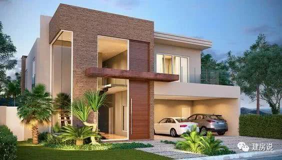 坡屋頂現(xiàn)代風(fēng)別墅圖片大全，漂亮極了