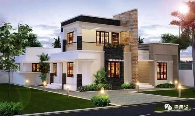 坡屋頂現(xiàn)代風(fēng)別墅圖片大全，漂亮極了