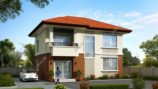 幾套25萬造價的2層自建房戶型圖，不用攢錢也能建