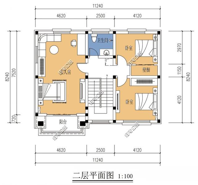 幾套25萬造價的2層自建房戶型圖，不用攢錢也能建