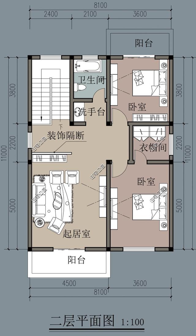 幾套25萬造價的2層自建房戶型圖，不用攢錢也能建