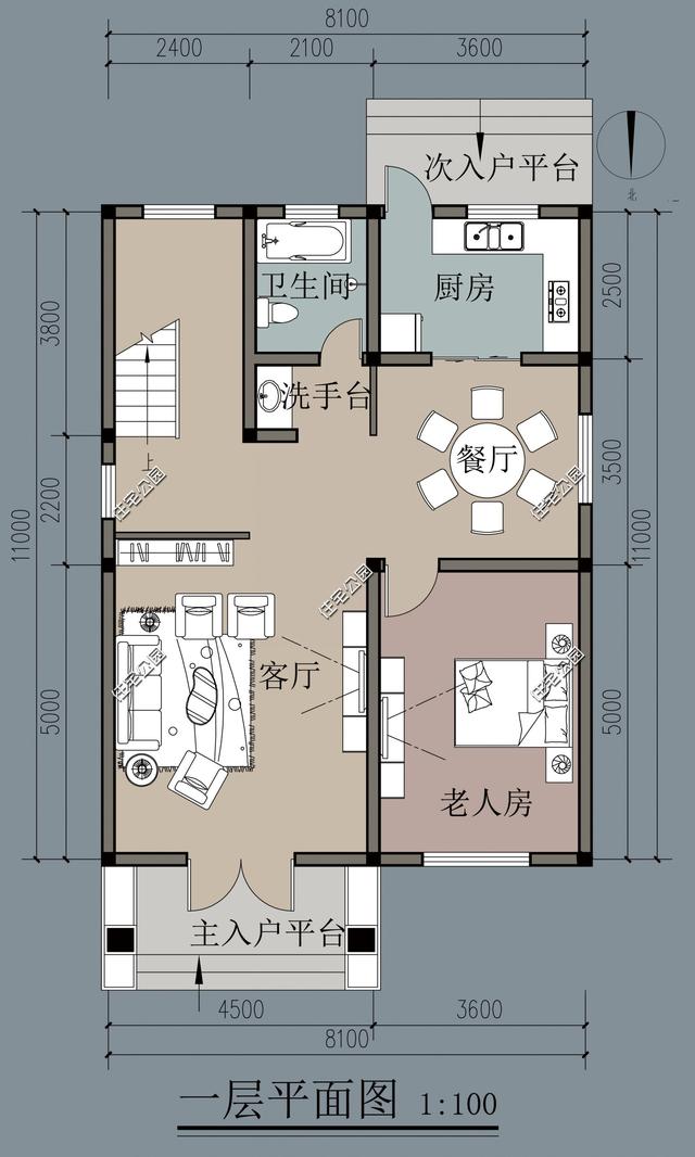 幾套25萬造價的2層自建房戶型圖，不用攢錢也能建