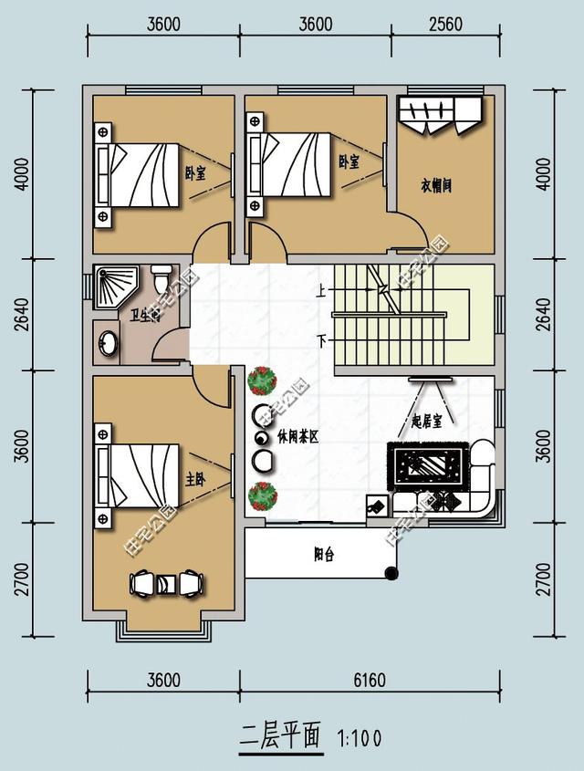 幾套25萬造價的2層自建房戶型圖，不用攢錢也能建