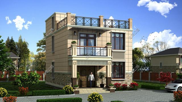 幾套25萬造價的2層自建房戶型圖，不用攢錢也能建