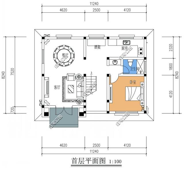 幾套25萬造價的2層自建房戶型圖，不用攢錢也能建