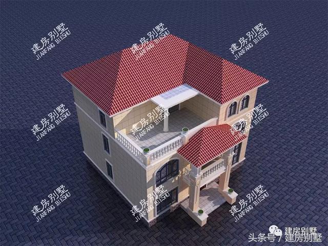 2款農(nóng)村三層豪宅戶型圖，建好絕對(duì)有面子