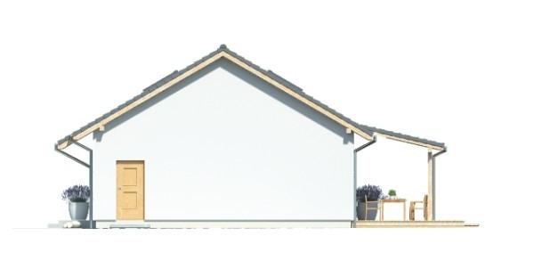 一層坡屋頂平房住宅設(shè)計(jì)效果圖，簡(jiǎn)單、現(xiàn)代