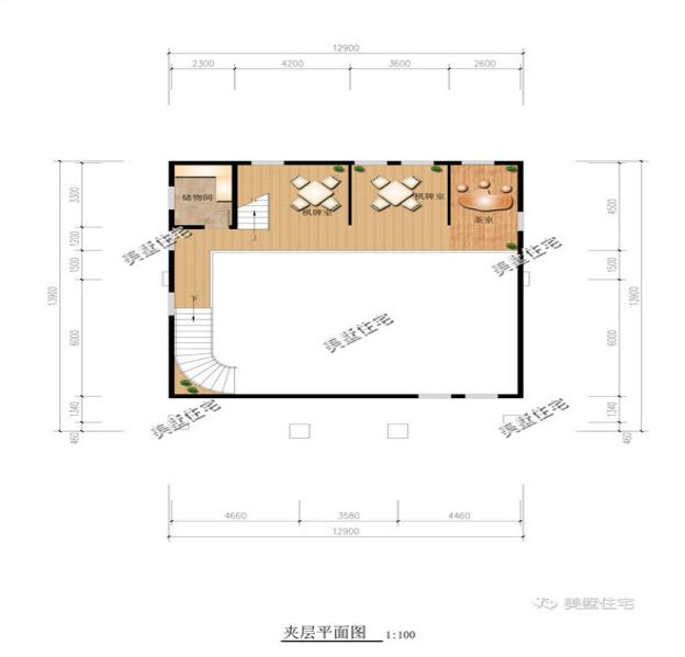 精選的三款農村四層別墅戶型圖，攢夠錢肯定建一棟