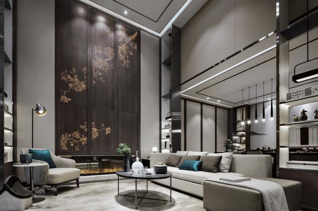 280㎡新中式古典風格別墅裝修圖，低調(diào)奢華有內(nèi)涵