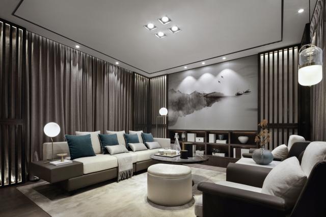 280㎡新中式古典風格別墅裝修圖，低調(diào)奢華有內(nèi)涵