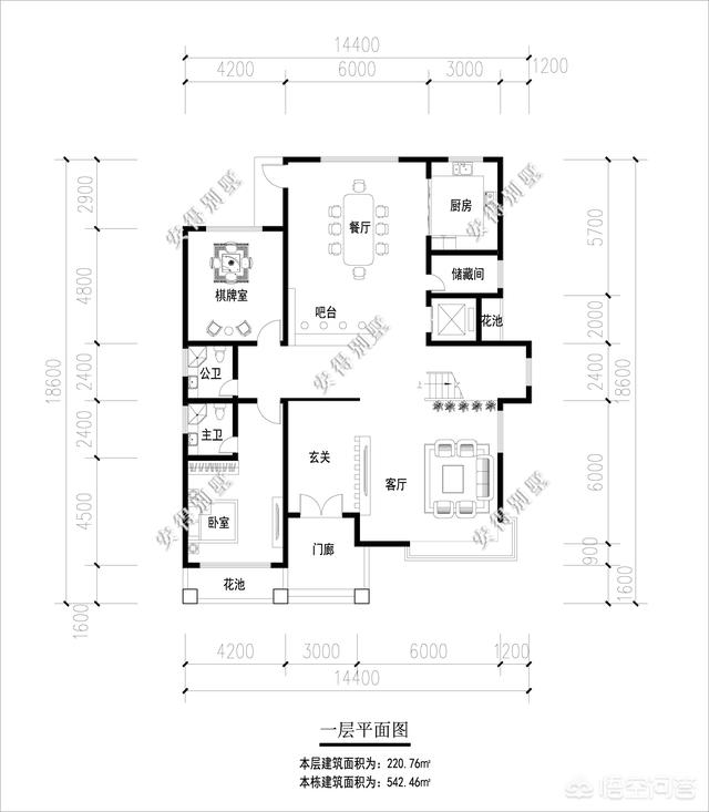 18米*20米，建3層帶地下室的別墅，有什么好的圖紙？