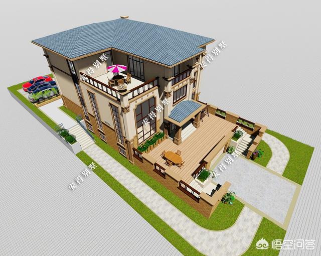 18米*20米，建3層帶地下室的別墅，有什么好的圖紙？