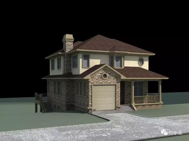 11mx13m最適合坡地的鄉(xiāng)村別墅設(shè)計方案