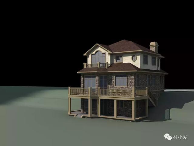 11mx13m最適合坡地的鄉(xiāng)村別墅設(shè)計方案