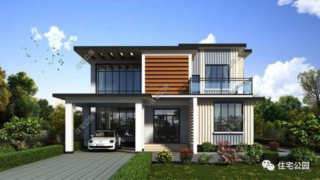 6套現(xiàn)代風(fēng)格樓房設(shè)計圖，80后喜歡的風(fēng)格