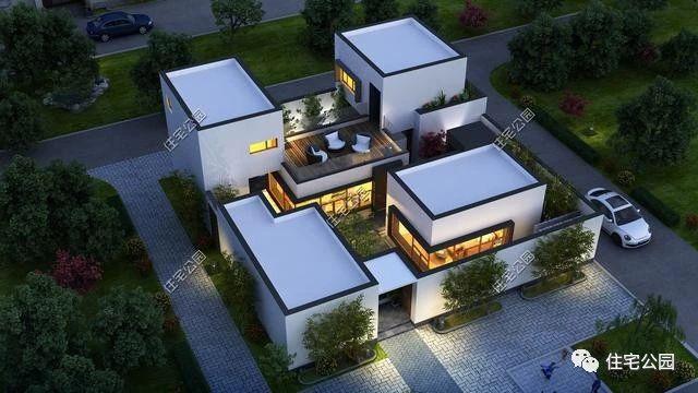 6套現(xiàn)代風(fēng)格樓房設(shè)計圖，80后喜歡的風(fēng)格