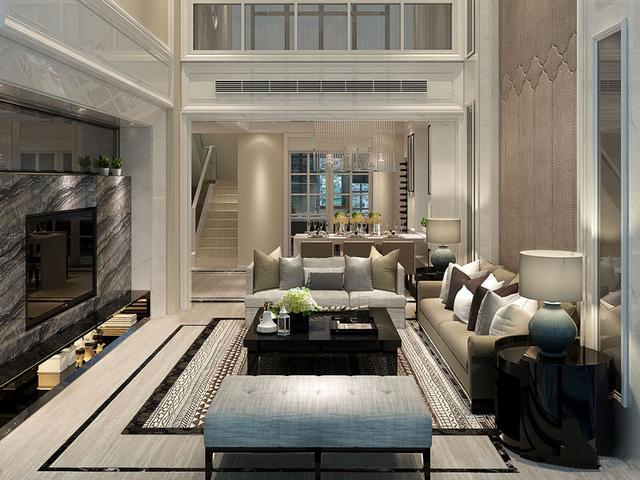 350平別墅別墅裝修案例推薦，低調(diào)、奢華現(xiàn)代簡約風(fēng)