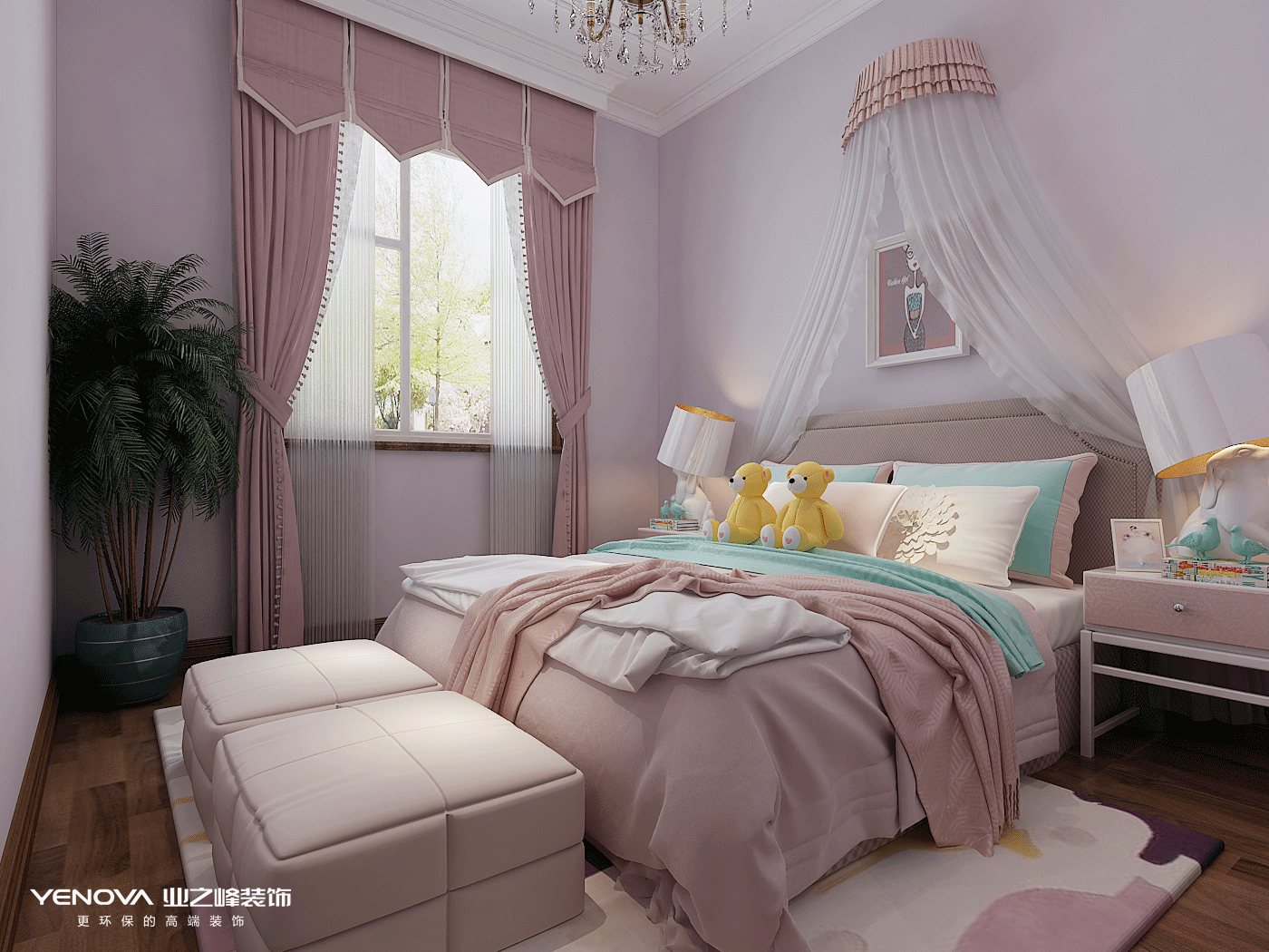 碧桂園別墅設計美式風格裝修效果圖，高端、大氣