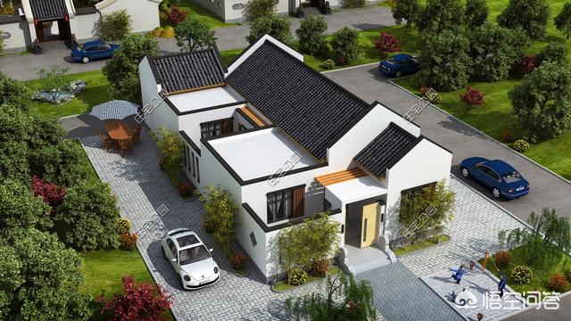 10X25米的帶庭院自建中式合院設(shè)計方案如何做？