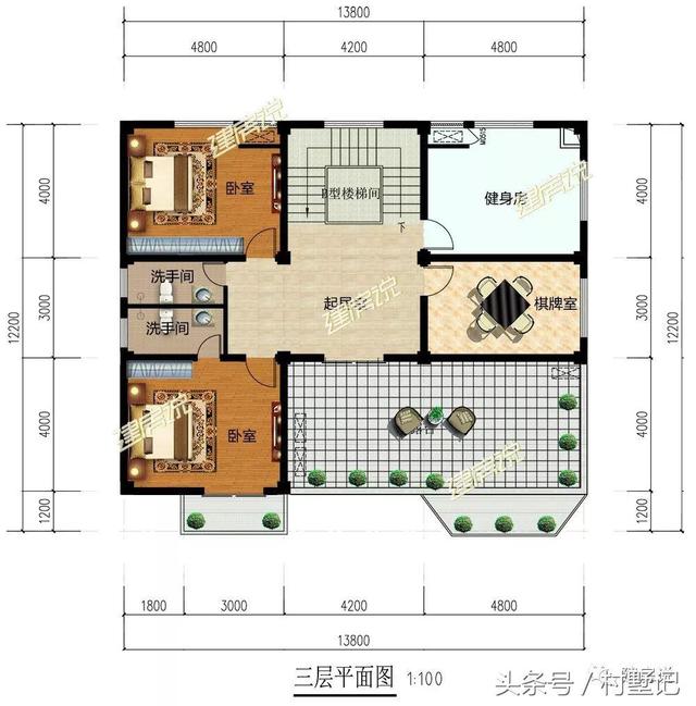 3套帶地下室的房屋設(shè)計(jì)圖，限高審批的有福了