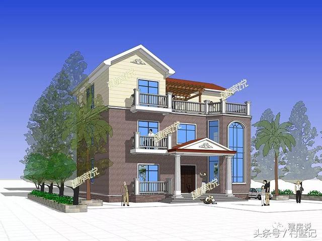 3套帶地下室的房屋設(shè)計(jì)圖，限高審批的有福了